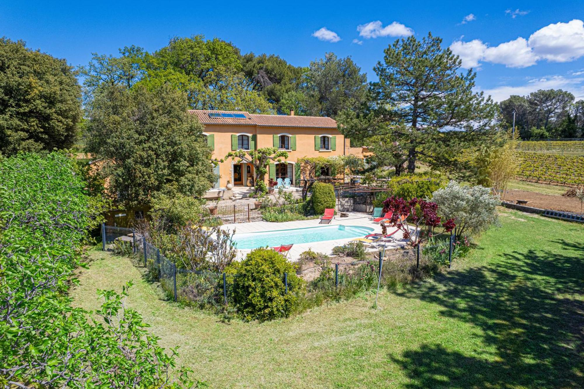 Mas De Bacalan Bed & Breakfast Mormoiron Exterior photo